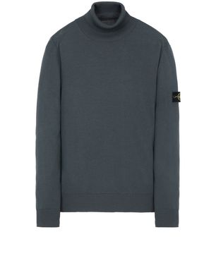 stone island roll neck sweater