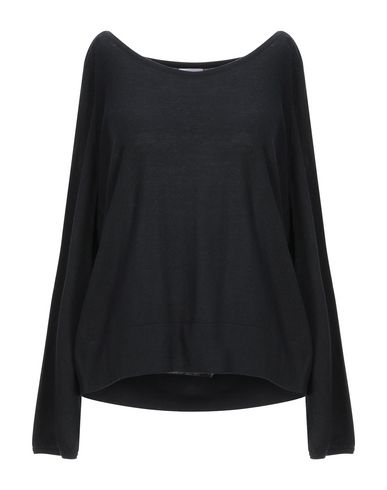 Rossopuro Woman Sweater Black Size 8 Silk, Cashmere