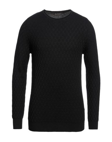 Jeordie's Man Sweater Black Size Xl Merino Wool, Acrylic