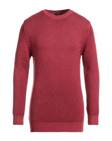 Retois Man Sweater Garnet Size L Merino Wool In Red