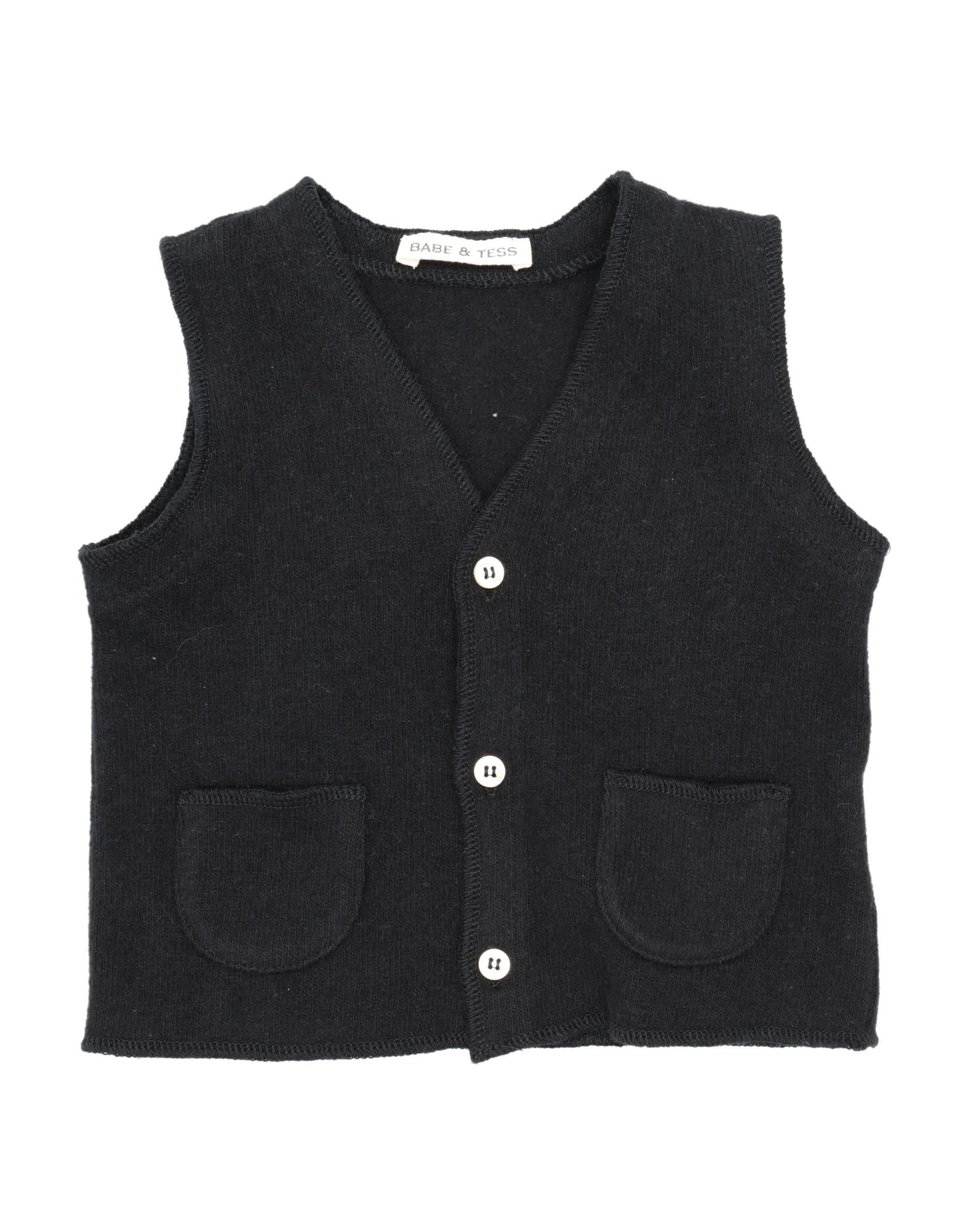 Babe And Tess Kids' Cardigans In Black