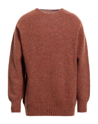 Howlin' Man Sweater Rust Size Xl Wool In Red
