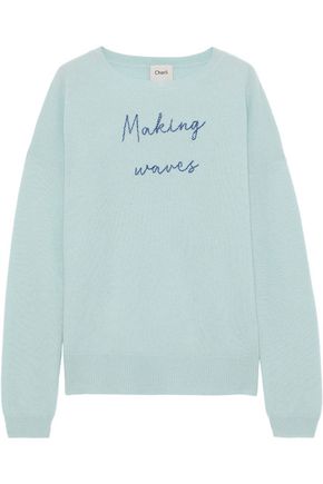 CHARLI Embroidered cashmere sweater