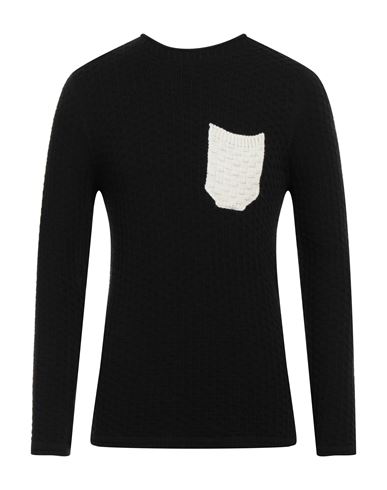 Shop V2® Brand V2 Brand Man Sweater Black Size Xl Acrylic, Wool, Alpaca Wool, Viscose