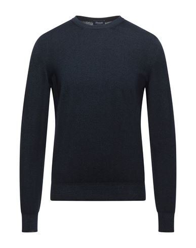 Man Sweater Slate blue Size 44 Wool, Polyamide