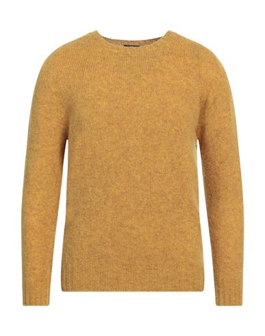 Aragona Man Sweater Khaki Size 40 Virgin Wool In Beige
