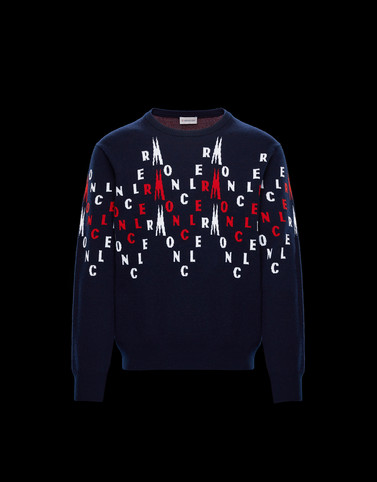 moncler sweatshirt blue