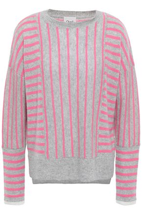 CHARLI Charlo striped cashmere sweater