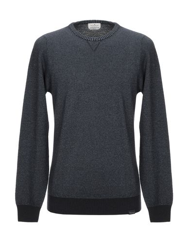 Man Sweater Midnight blue Size 44 Wool, Cotton, Polyamide