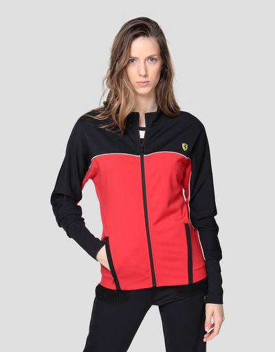 Sudadera bicolor de mujer de punto Milano