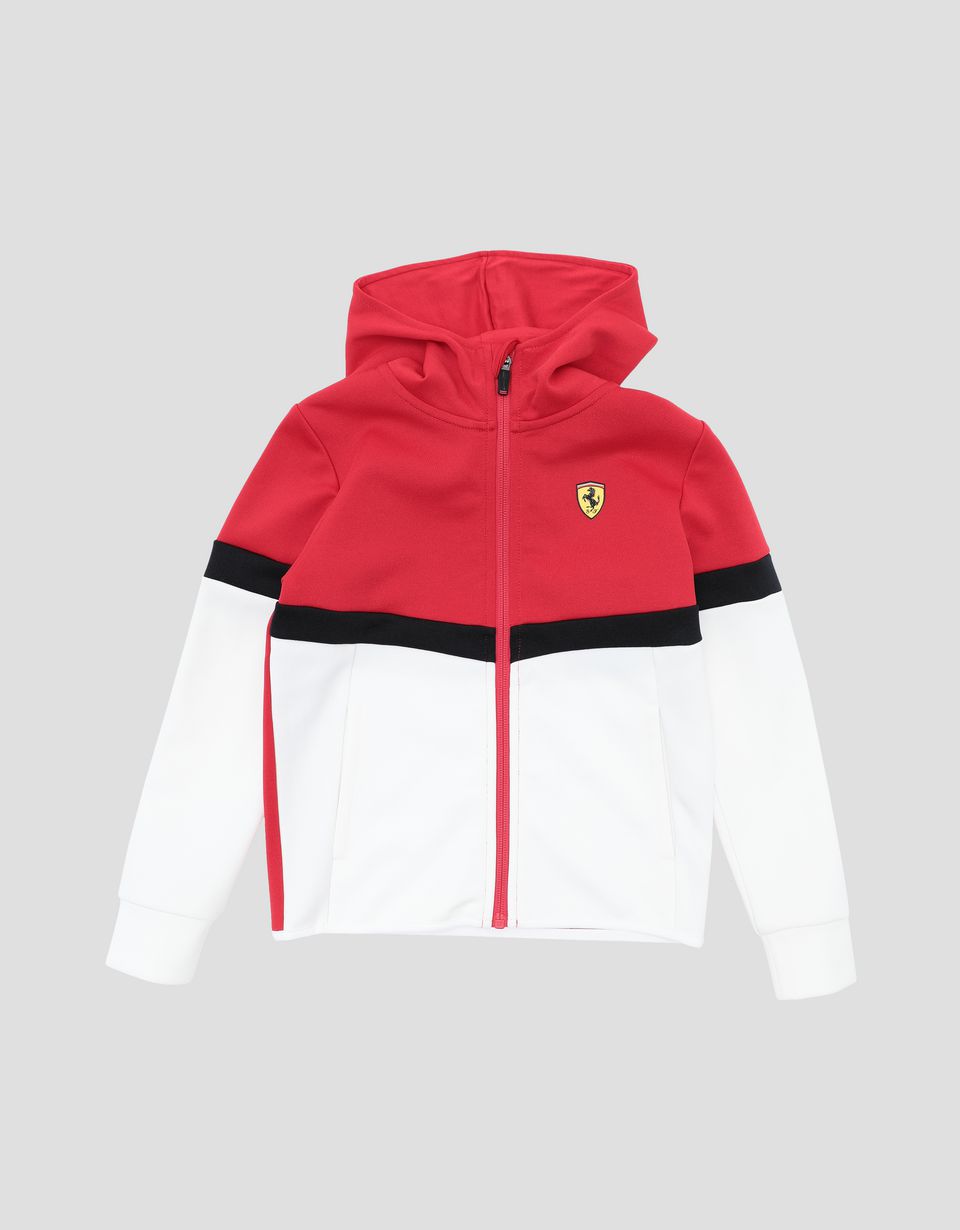 ferrari zip hoodie
