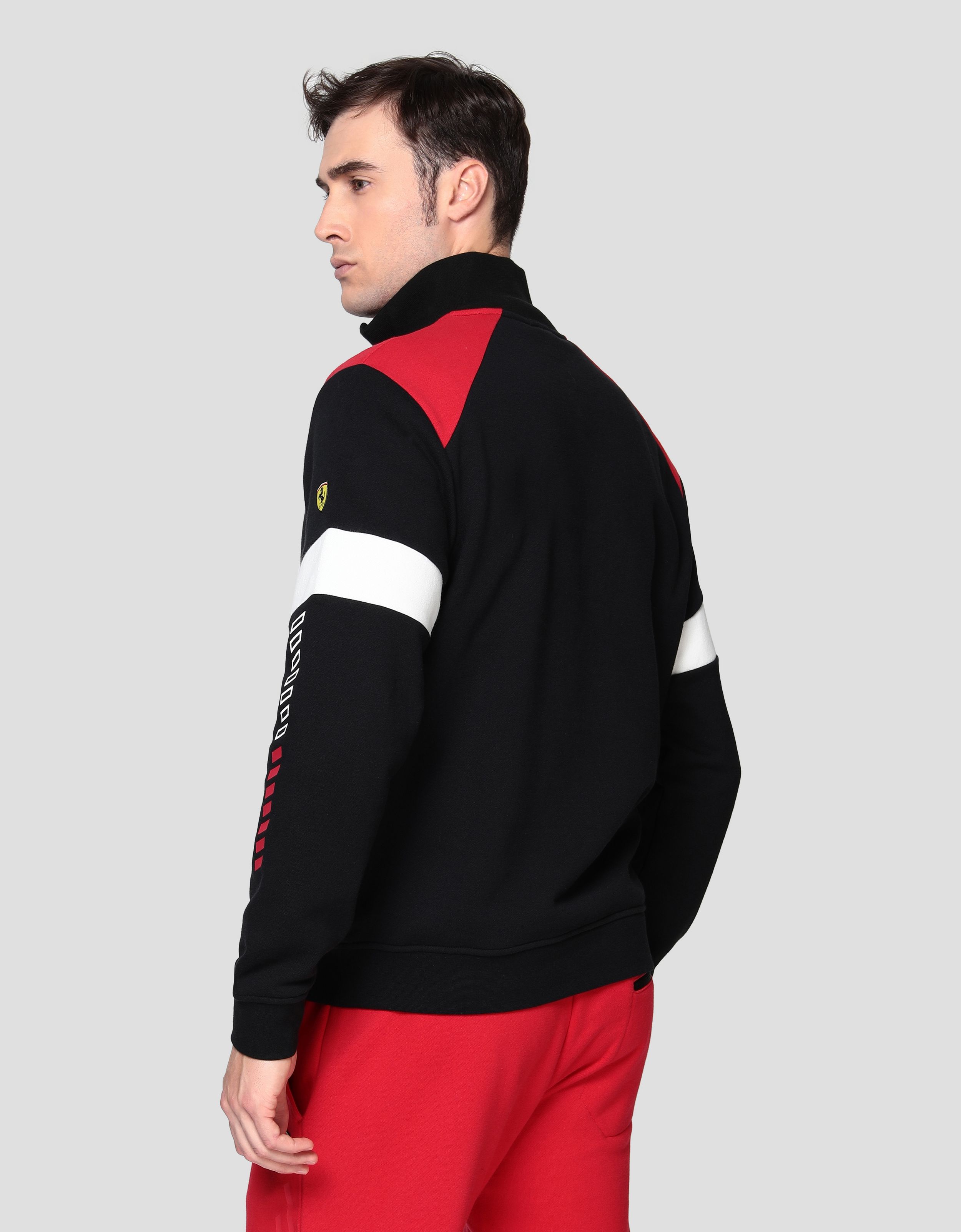 ferrari zip up sweatshirt