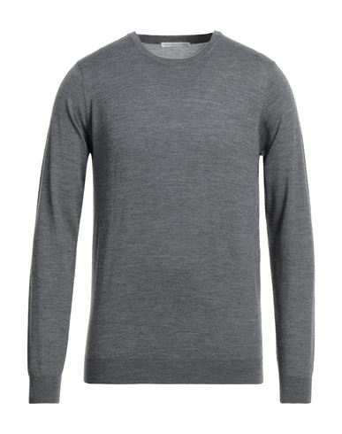 Grey Daniele Alessandrini Man Sweater Grey Size 44 Wool In Grey