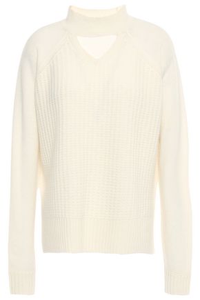 DUFFY Cutout cashmere sweater