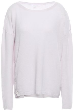 DUFFY Button-detailed cashmere sweater