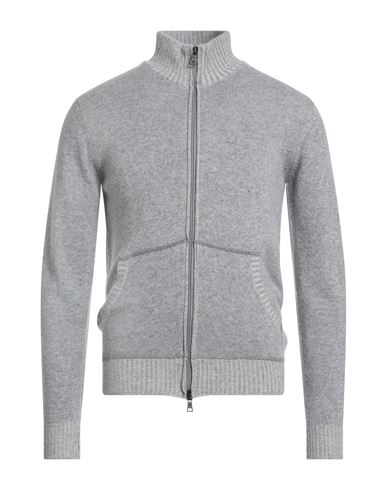 Seventy Venezia Man Cardigan Light Grey Size S Wool, Viscose, Polyamide, Cashmere In Gray