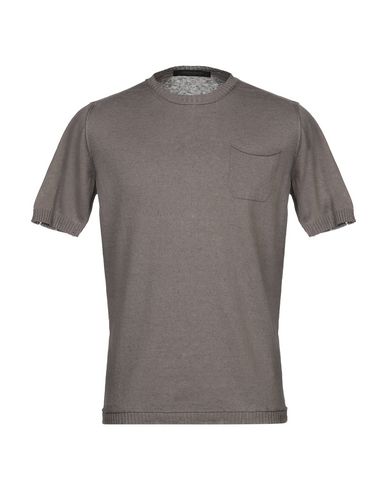 Messagerie Man Sweater Dove Grey Size 42 Cotton, Linen