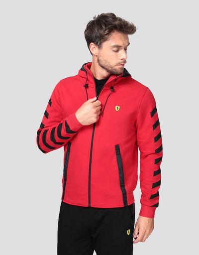 メンズ ダブルニット パーカー