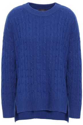 N.PEAL Cable-knit cashmere sweater