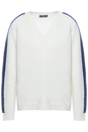 N.PEAL Striped cashmere sweater