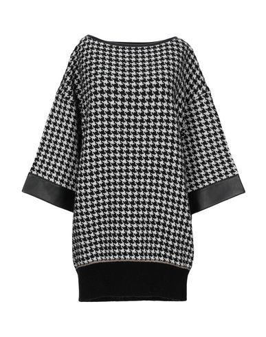 Caractère Woman Sweater Black Size L Viscose, Polyamide, Cotton, Acetate
