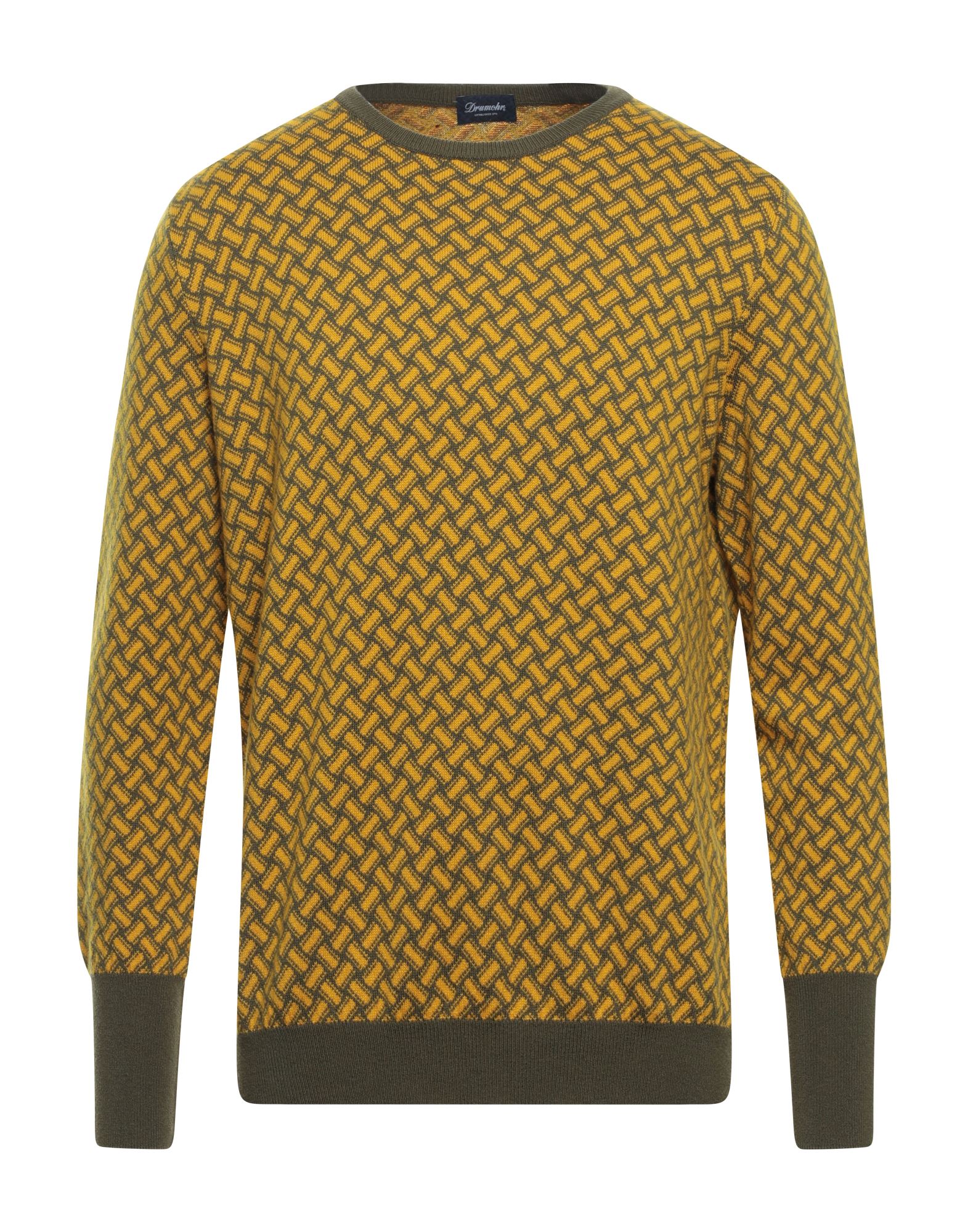 Drumohr Sweaters In Ocher