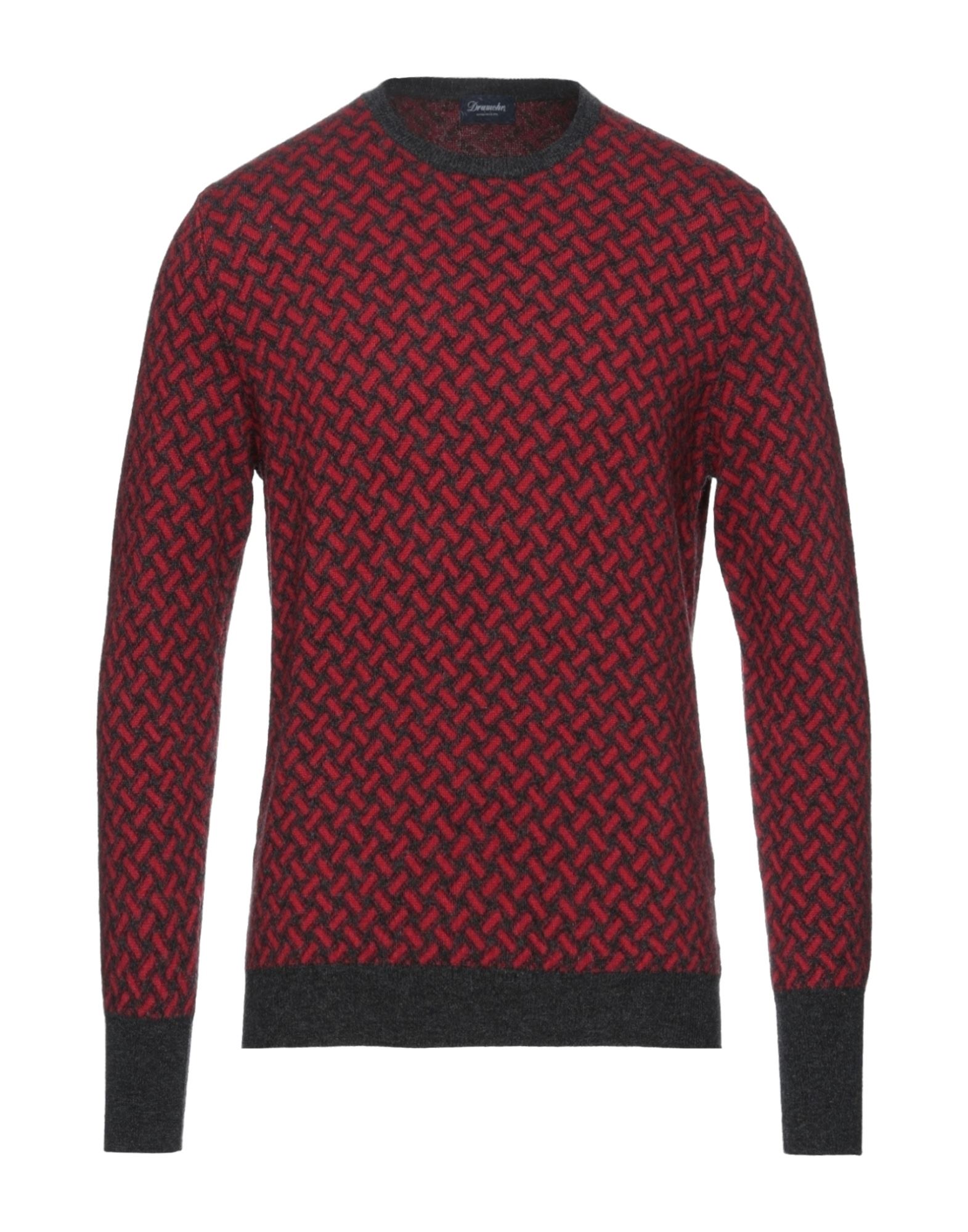 Drumohr Sweaters In Brick Red