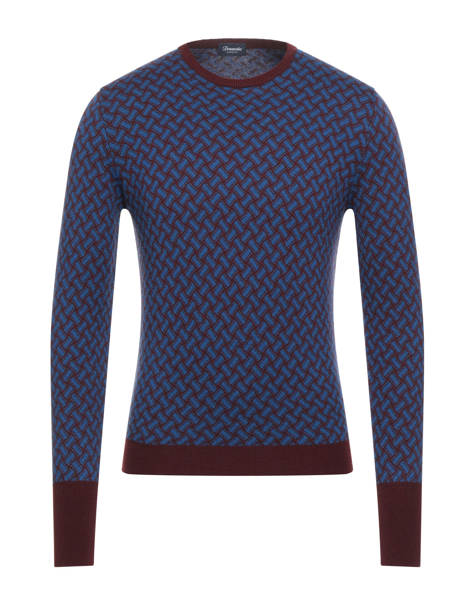 Drumohr Sweaters In Maroon