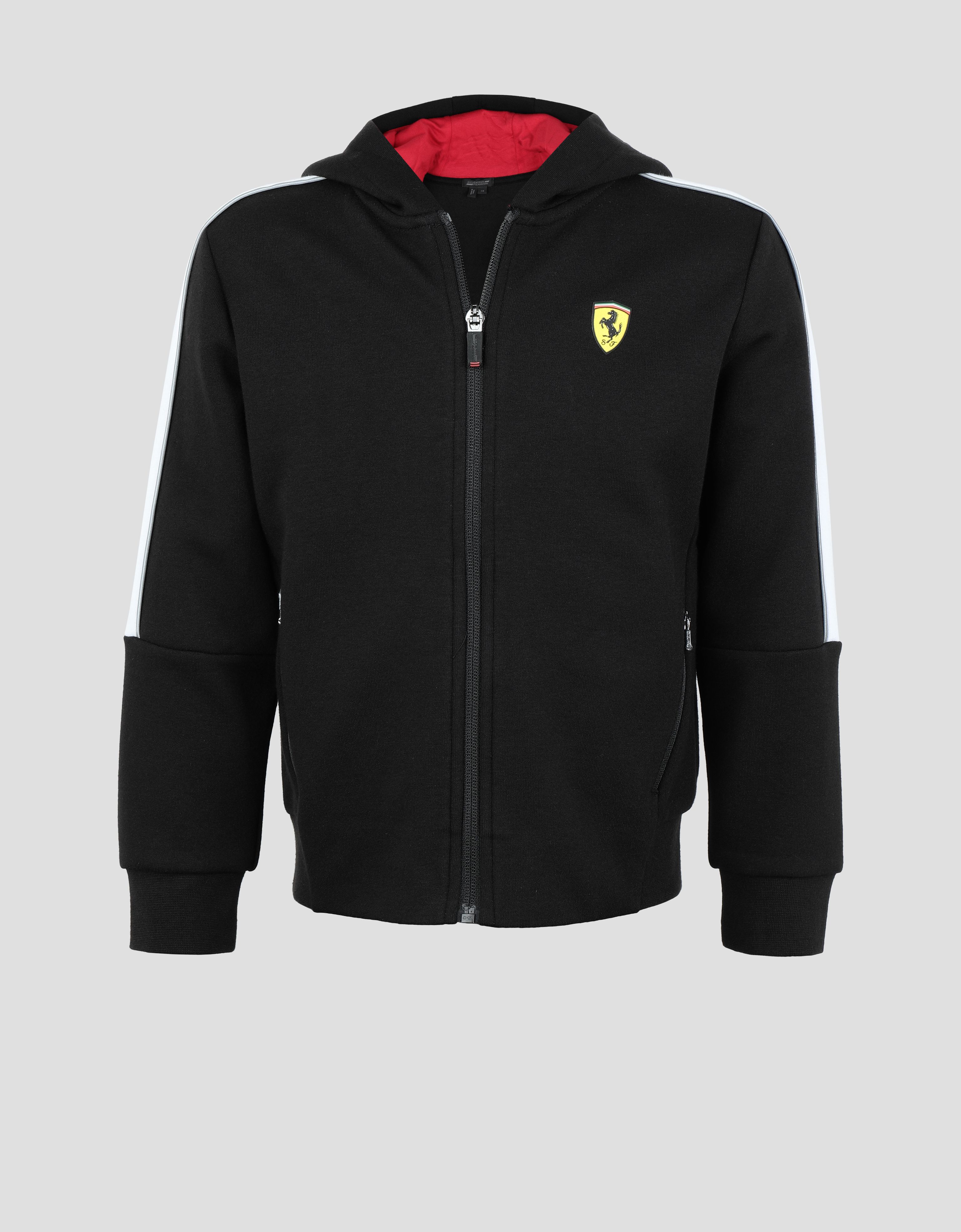 ferrari zip up sweatshirt