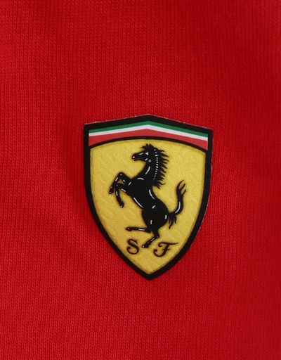 Scuderia Ferrari Online Store - Kids’ T-shirt in cotton jersey with print - Short Sleeve T-Shirts