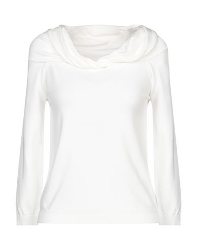 Twenty Easy By Kaos Woman Sweater White Size L Viscose, Polyester
