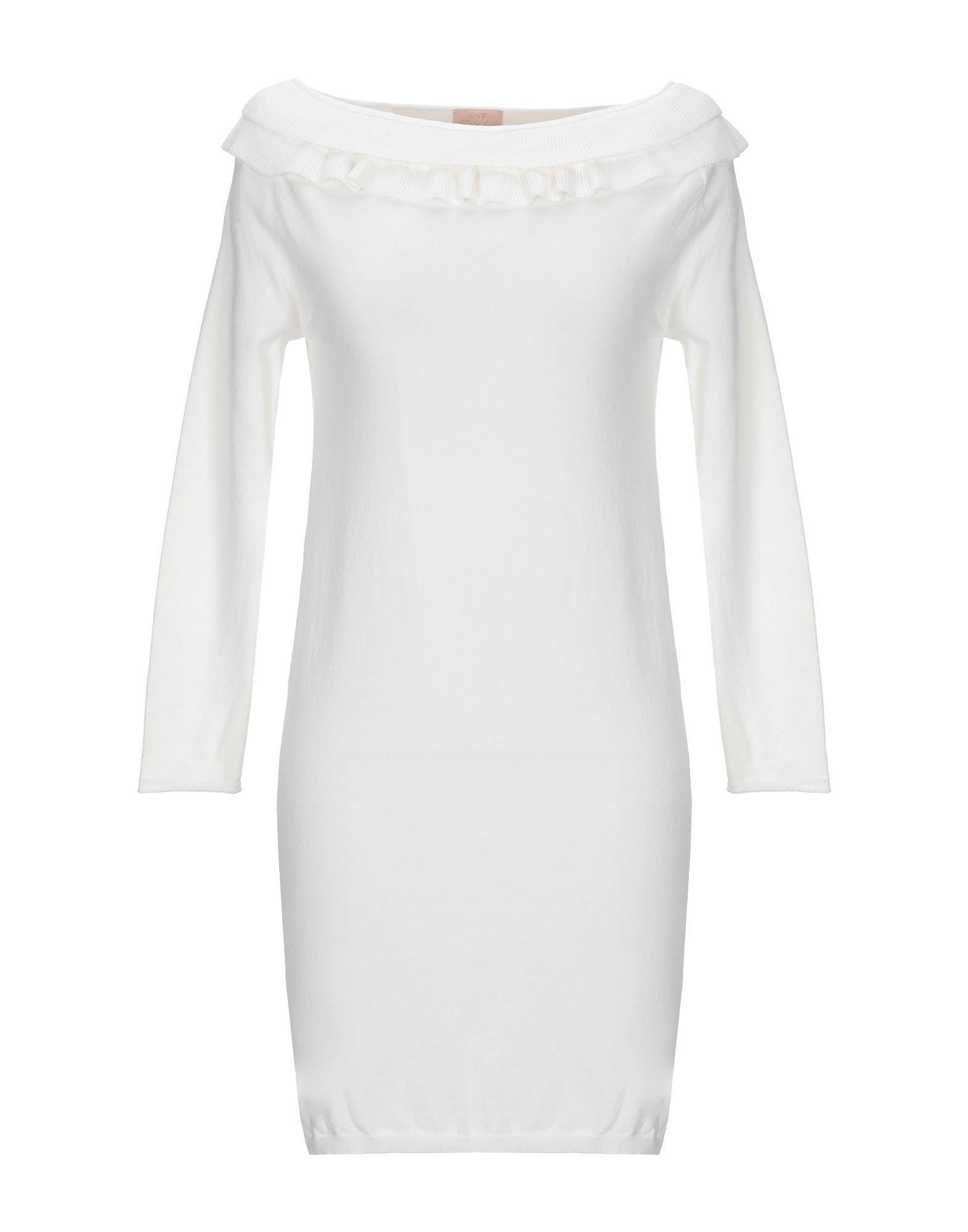 Короткое платье  - Белый цвет