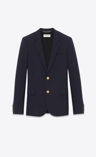 ysl blue blazer