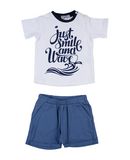 SILVIAN HEACH Jungen 0-24 monate Set Farbe Wei� Gr��e 4