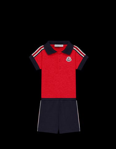 MONCLER POLO WITH SHORTS - Polo Shirt with Shorts - men