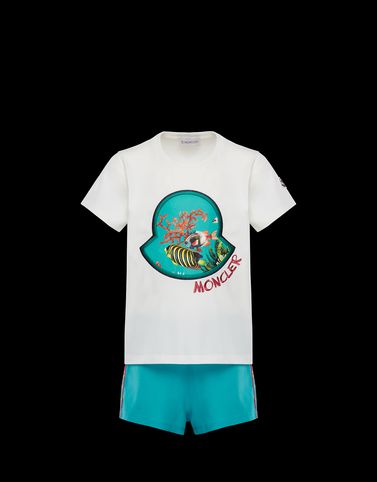 MONCLER T-SHIRT WITH SHORTS - Polo Shirt with Shorts - women