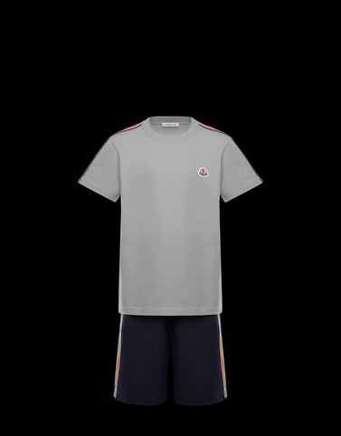 MONCLER T-SHIRT WITH SHORTS - T-shirts with shorts - men