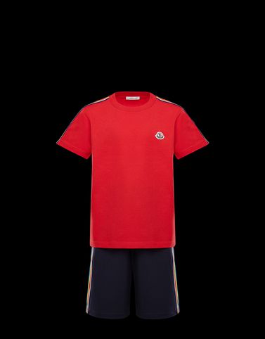 MONCLER T-SHIRT WITH SHORTS - T-shirts with shorts - men