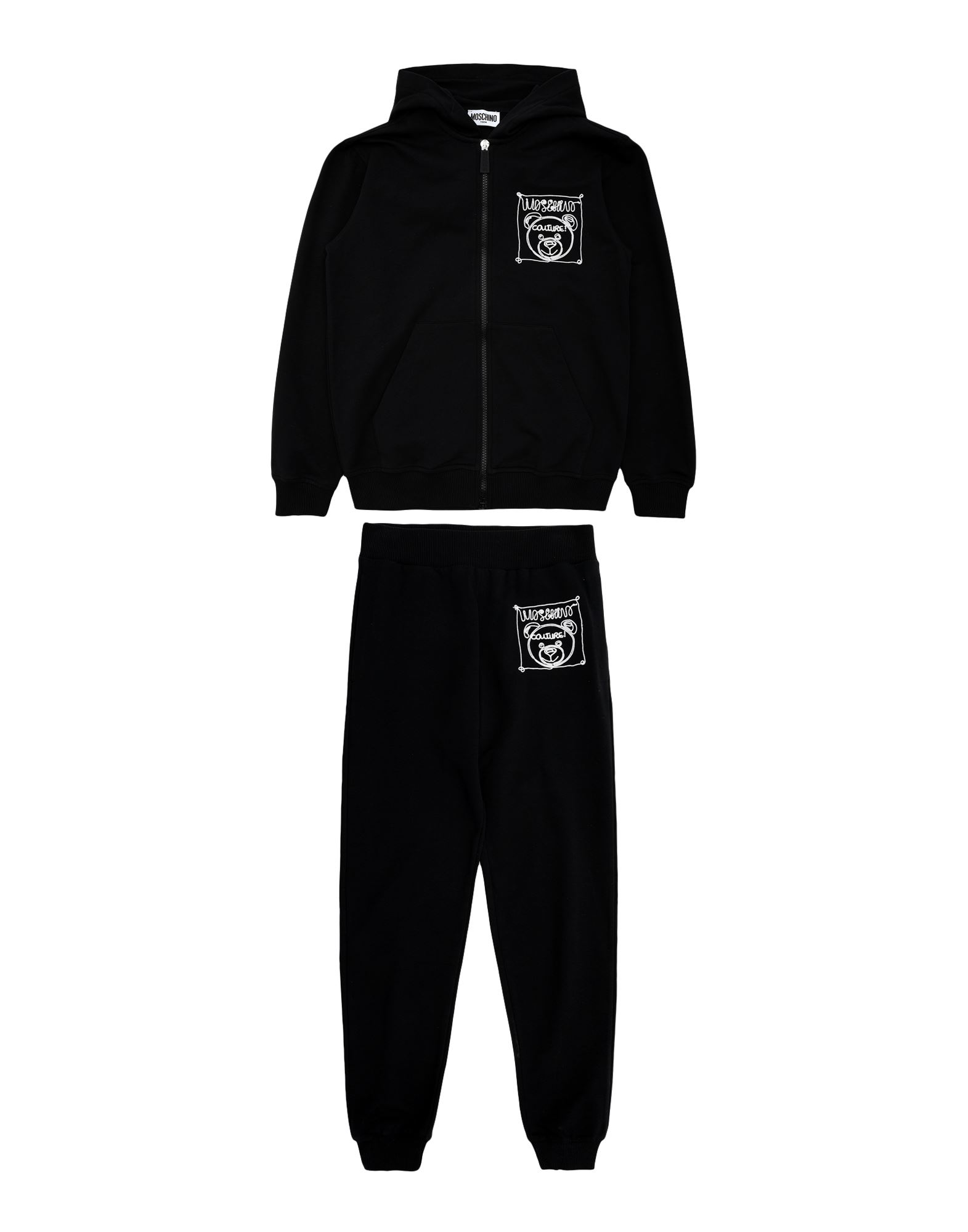 Moschino Teen Sweatsuits In Black
