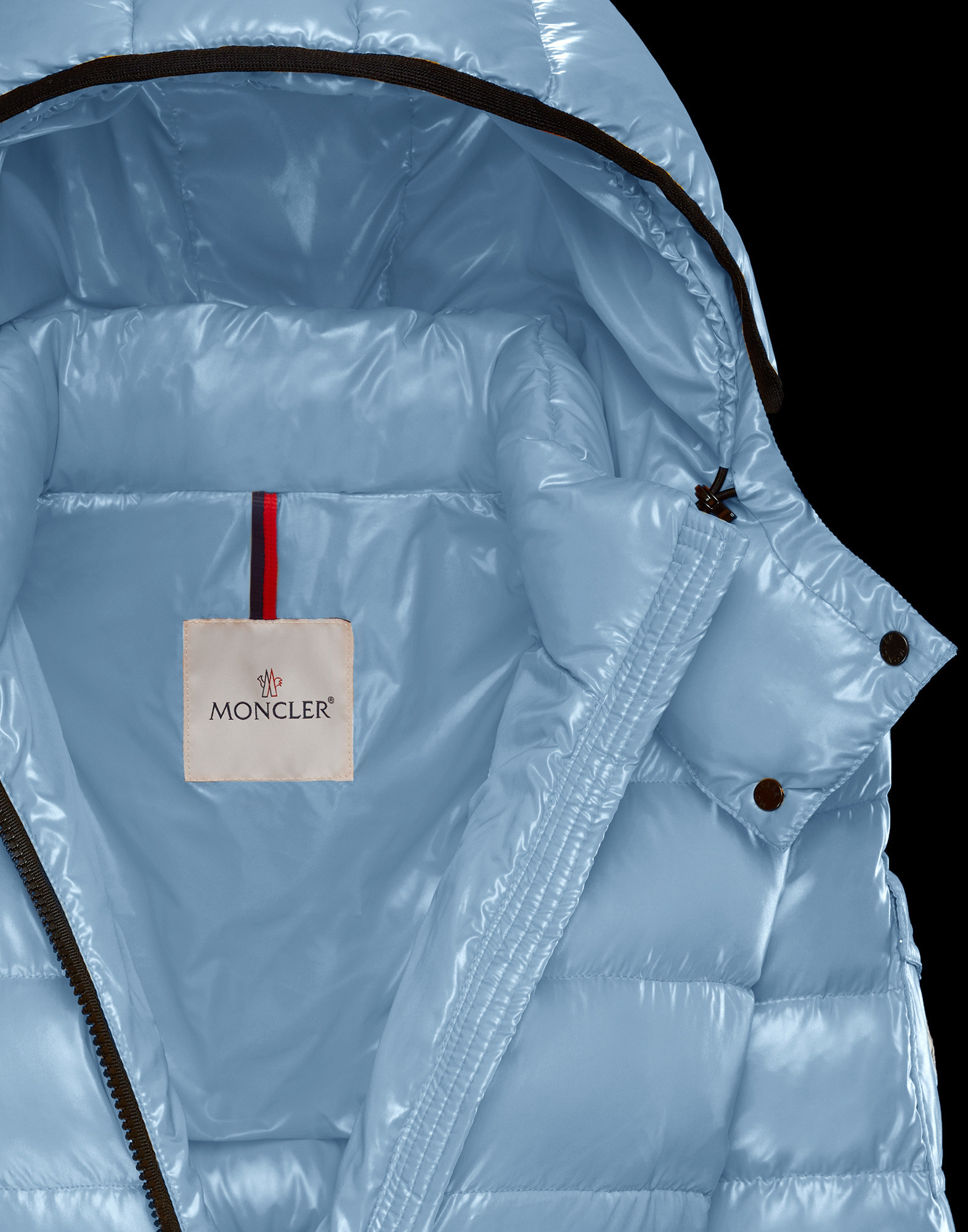 light blue moncler coat
