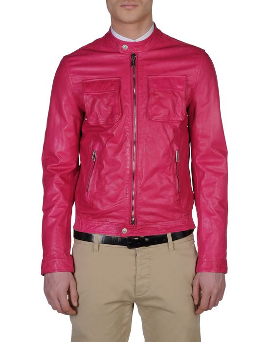 Dsquared2 - Leather Outerwear for Men | Official Store
