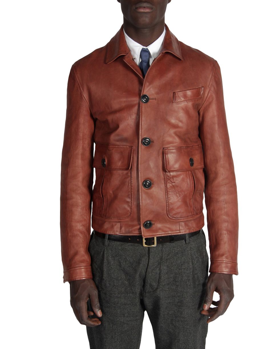 Dsquared2 - Leather Outerwear for Men | Official Store