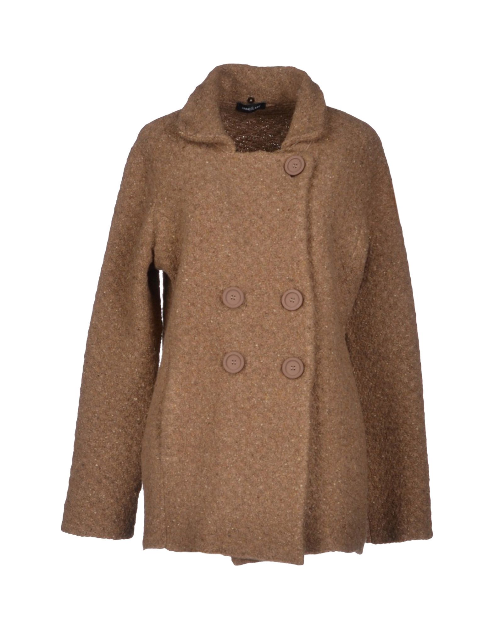 ANNECLAIRE Double breasted pea coat,41446661OI 4