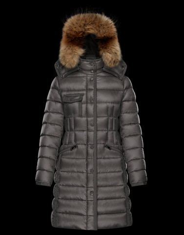 MONCLER HERMIFUR - Long outerwear - women