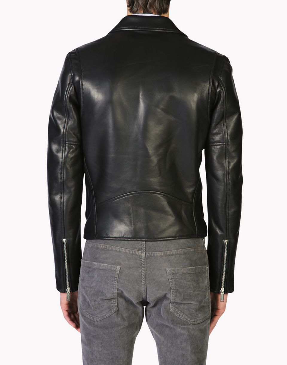 dsquared mens leather jacket | dsquared2 uk