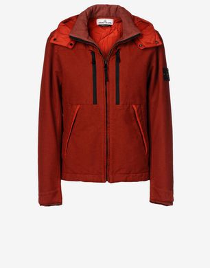 Mens red outlet stone island jacket