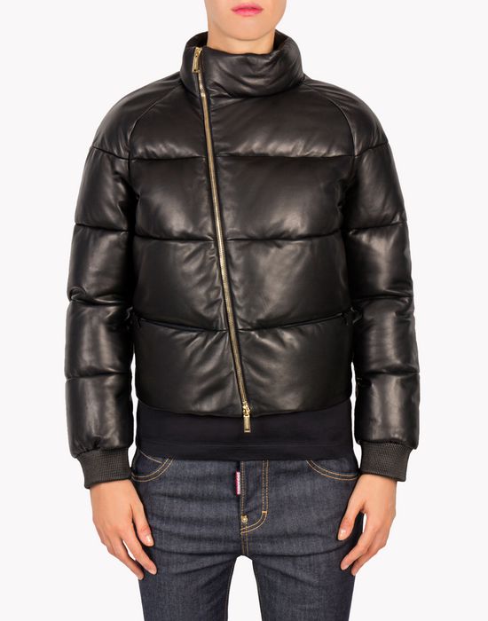 Dsquared2 Pickering Leather Puffy Coat - Down Jackets for Women ...