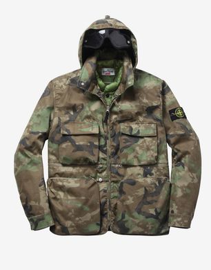 stone island supreme camo jacket