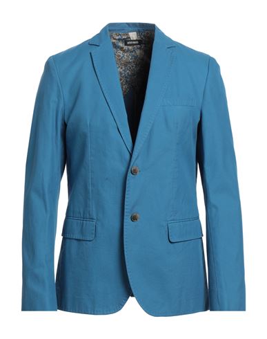 Antony Morato Man Suit jacket Pastel blue Size 40 Cotton
