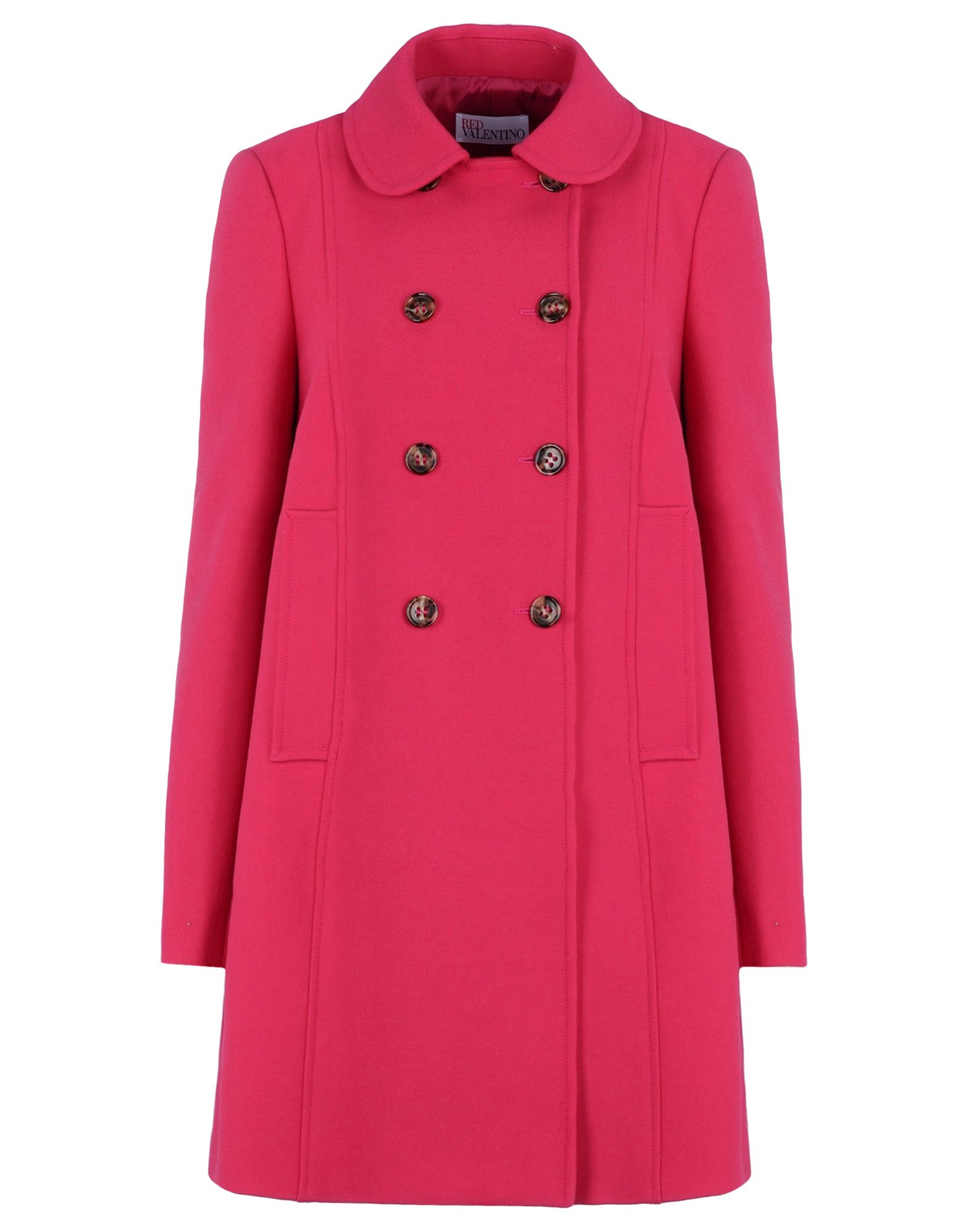 REDValentino Double Breasted Cotton Wool Coat - Coat for Women ...